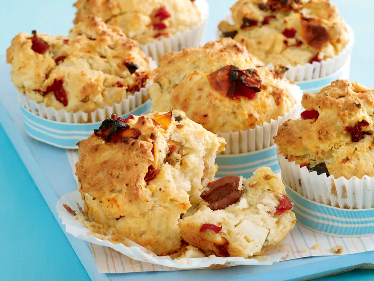 Antipasto muffins