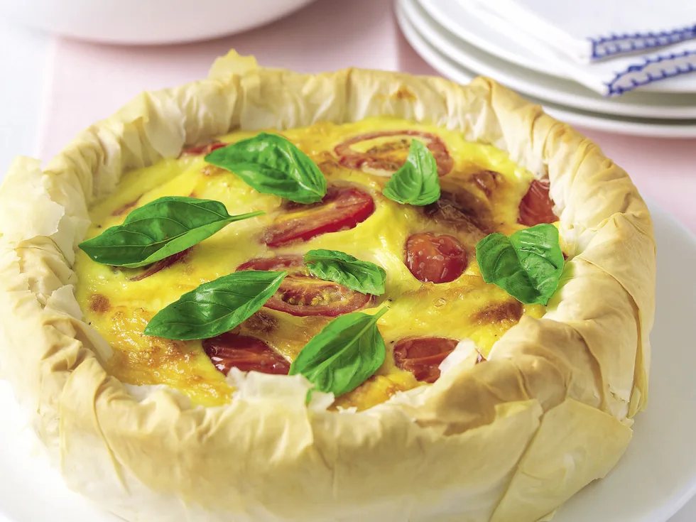 Cheese and Tomato Tart