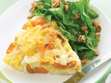 Kumara and Rice Noodle Frittata