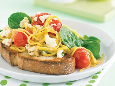 Scrambled Egg, Tomato and Noodles