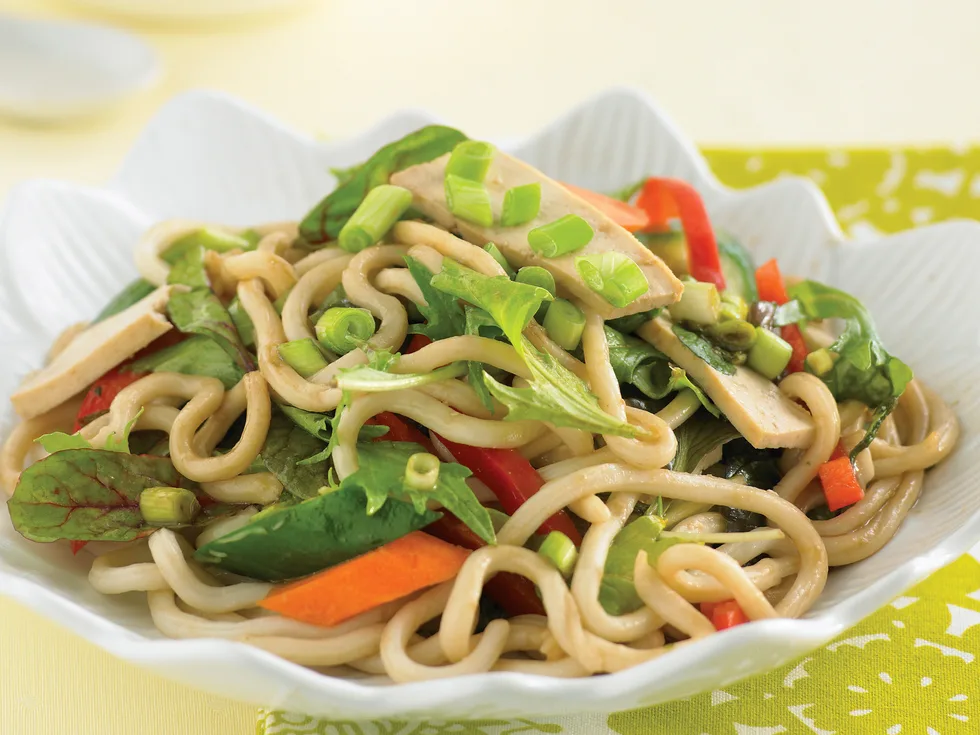 Tofu Udon Salad