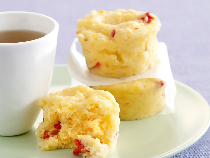 Corn and capscium muffins