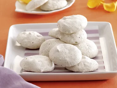 Pistachio and Rosewater Macaroons