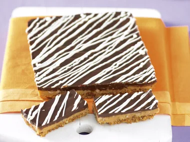 Chocolate Caramel Pecan Slice