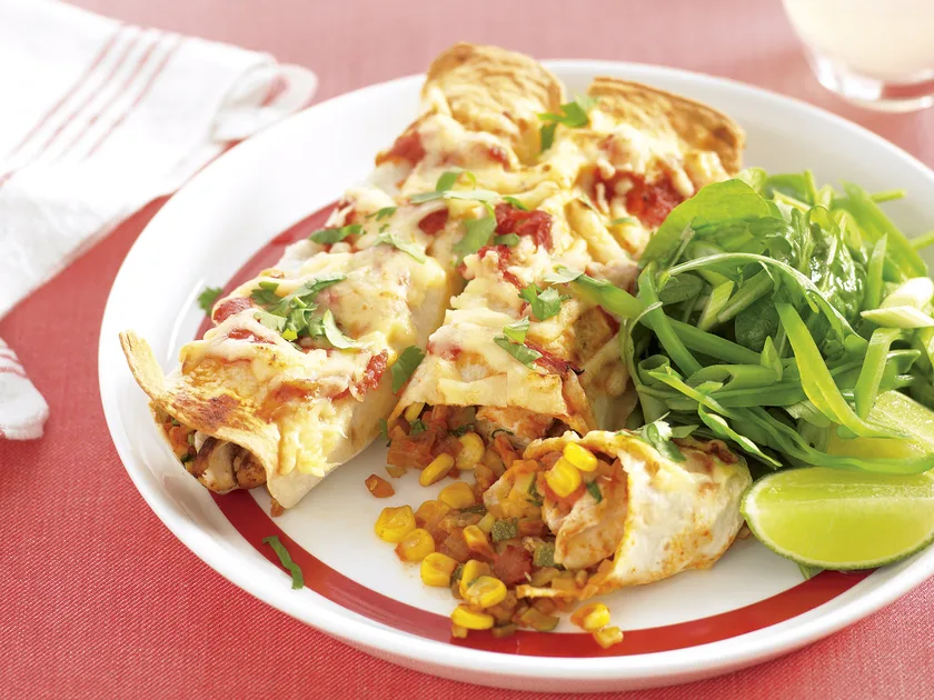 Turkey enchiladas