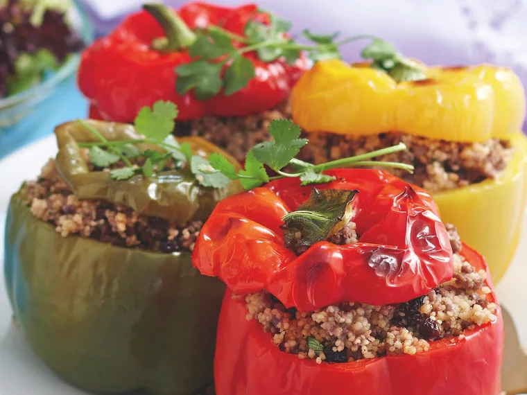 Middle Eastern Stuffed Capsicums