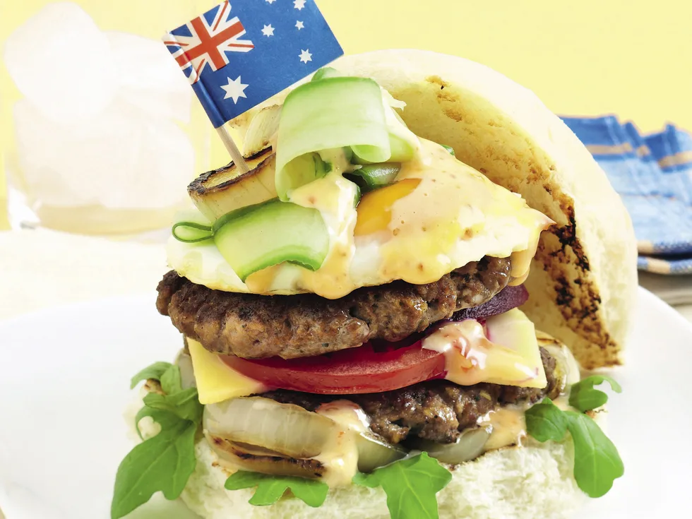 Deluxe Double-decker Beef Burger