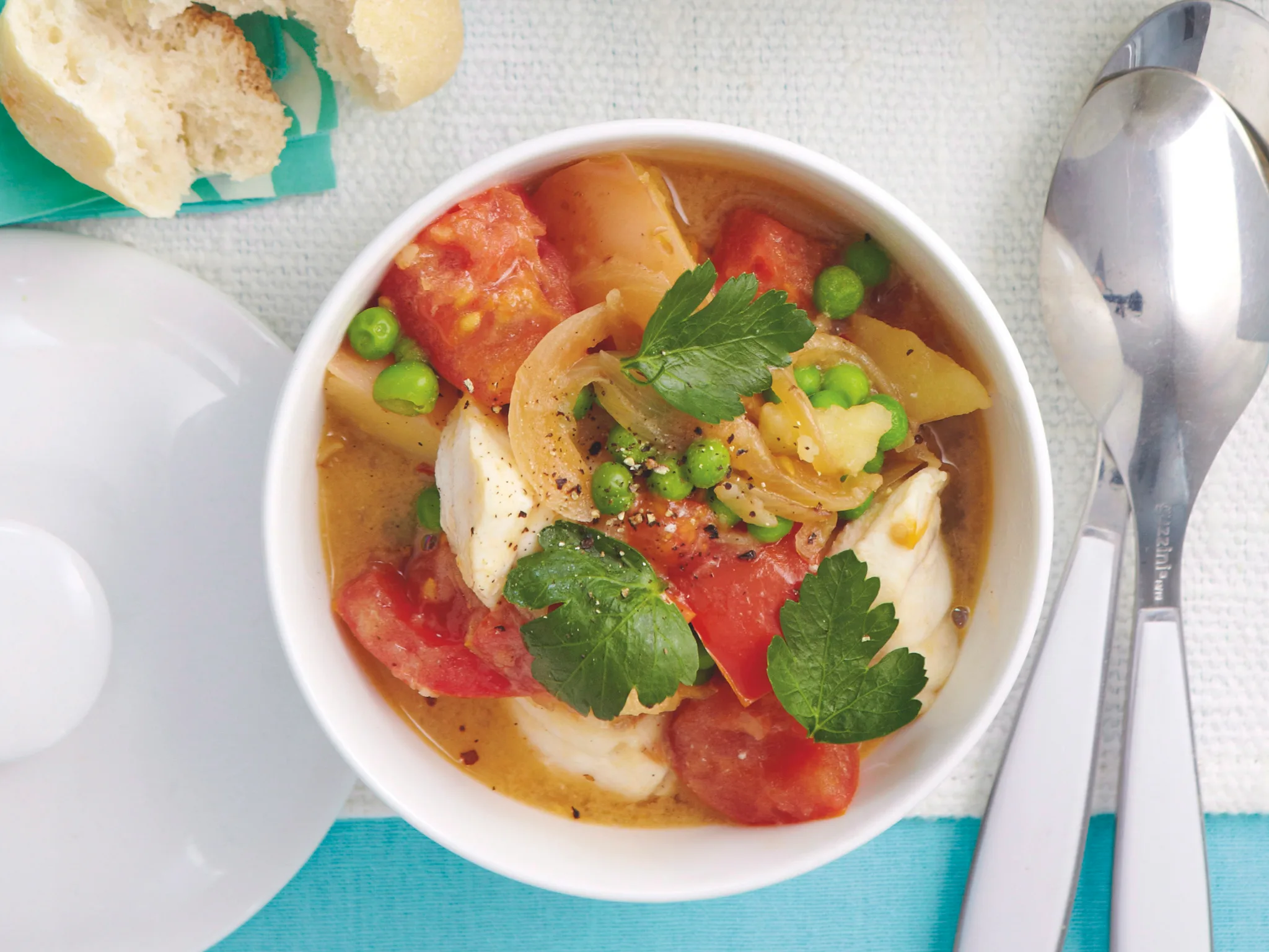 Piri Piri Fish and Potato Stew