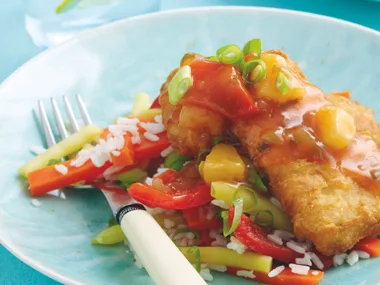 Sweet and Sour Tempura Fish