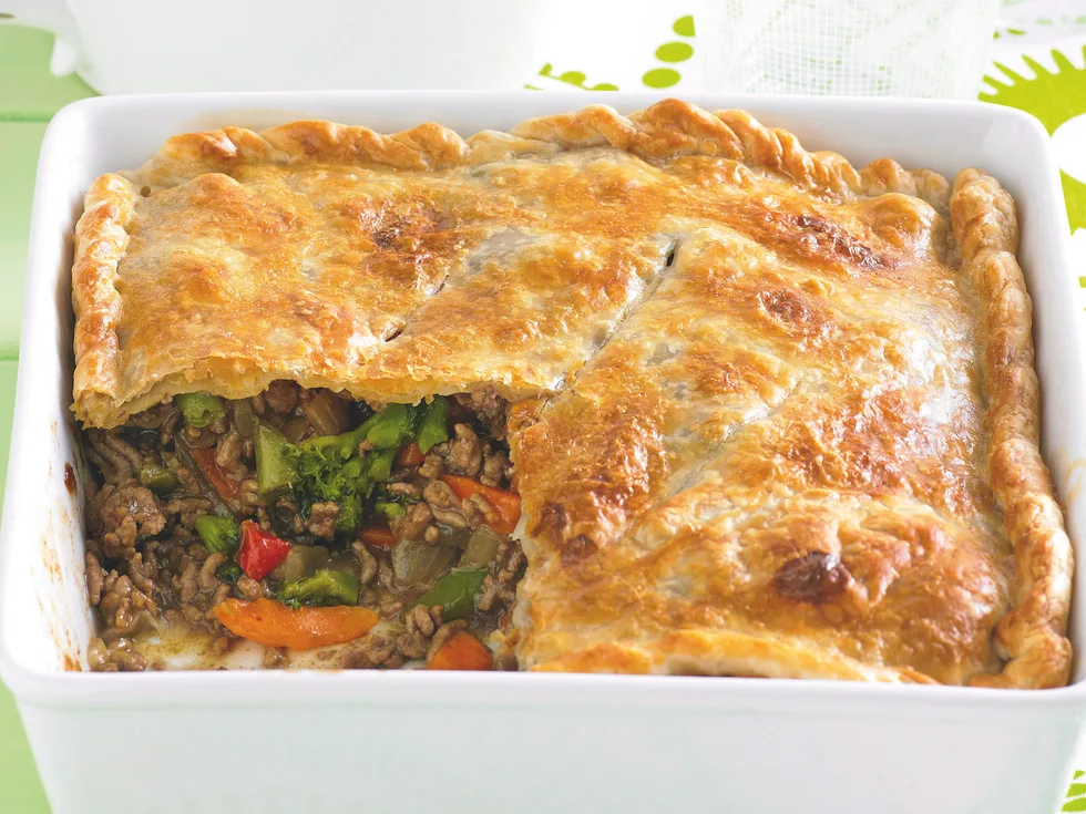 Beef and Vegetable Pie