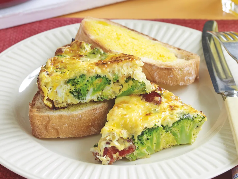 Chorizo and Broccoli Omelet