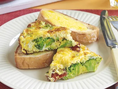 Chorizo and Broccoli Omelet