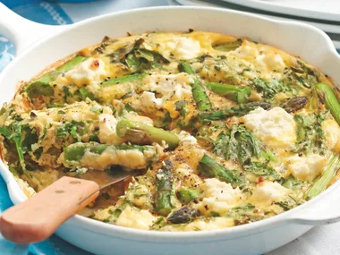 Asparagus and Ricotta Frittata