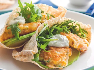 Bacon, Corn and Herb Fritters