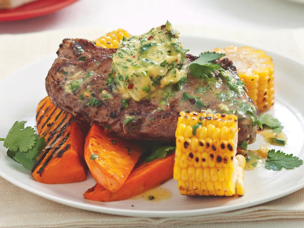 Beef with Chilli Butter