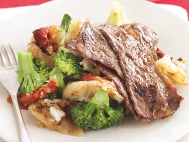 Beef with Crushed Potato