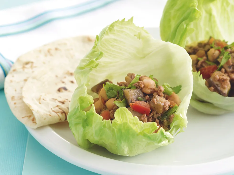 Cajun Mince Lettuce Cups