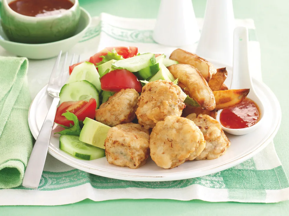 Chicken Nuggets with Wedges