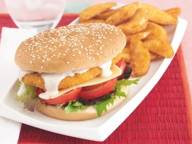 Chicken Schnitzel Burgers