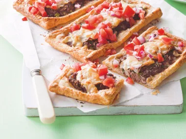 Lamb Tarts with Tomato Salsa
