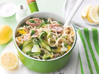 Tuna Pasta with Zucchini