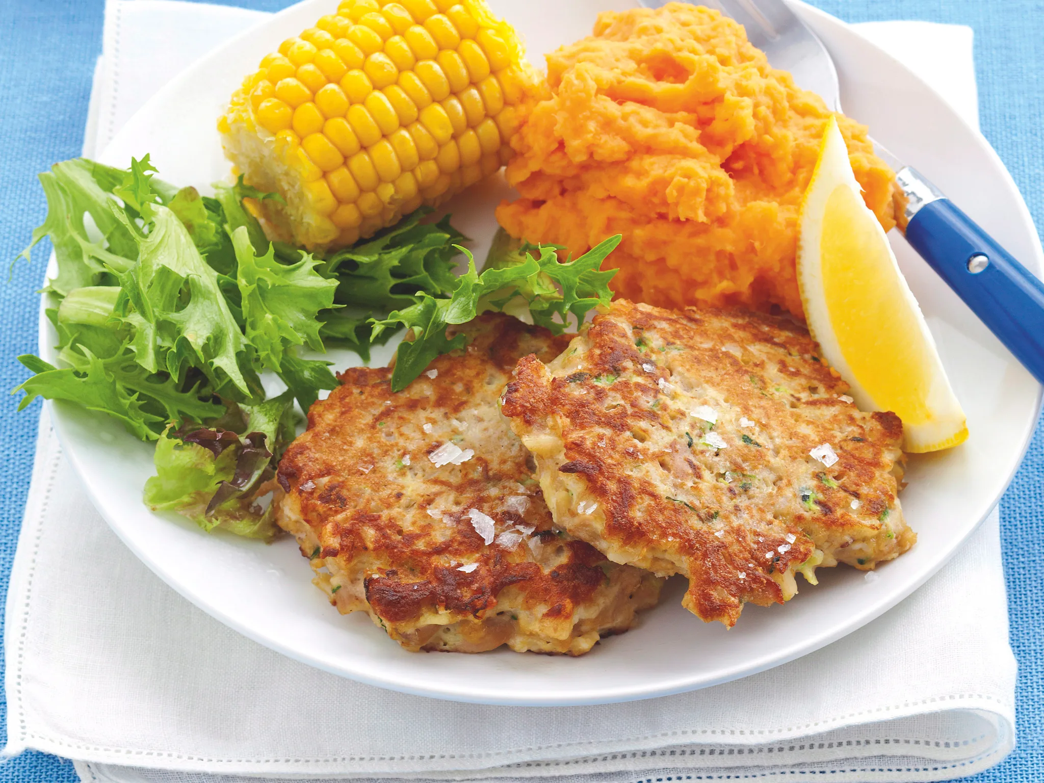 Tune, Rice and Zucchini Patties