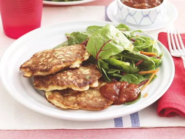 Vegetable and Bacon Fritters