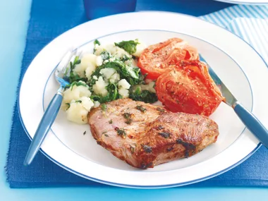 Lemon, Herb and Garlic Pork Steaks