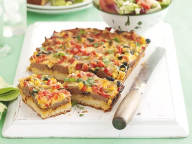 Sausage Pan Pizza
