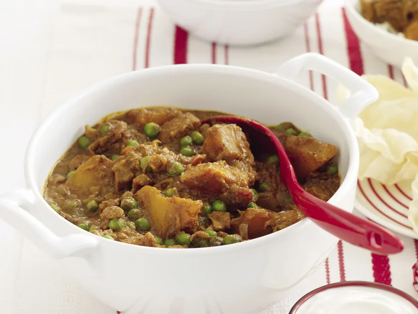 Chicken and pumpkin korma