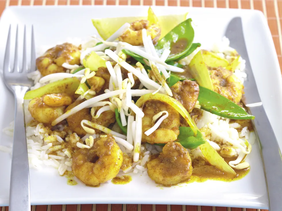 Chinese-style Sate Prawns