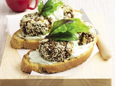 Curried Lentil Patties