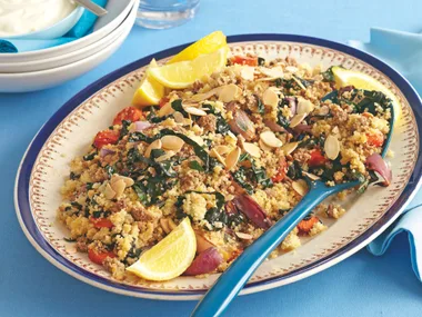 Lamb and Silverbeet Couscous