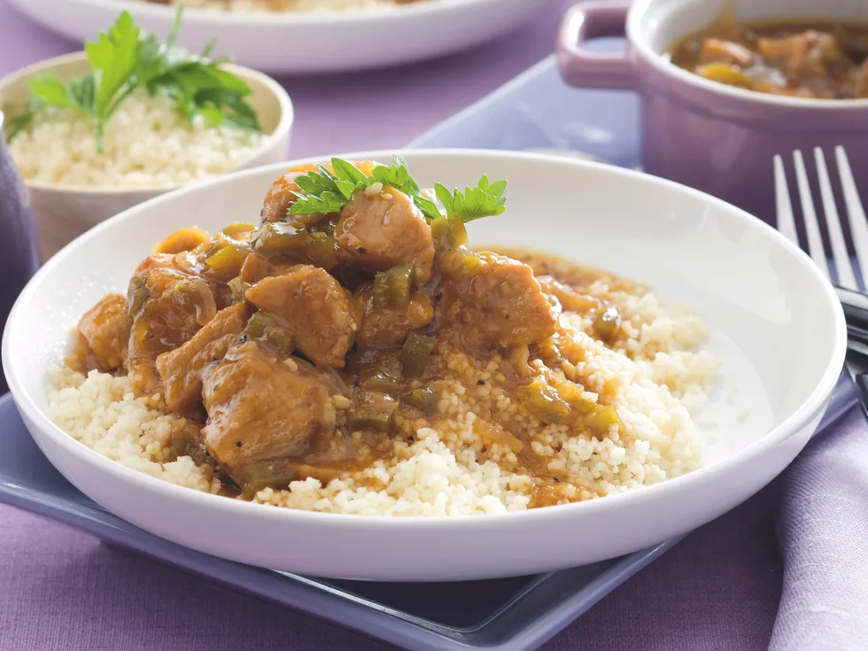 Moroccan Apricot Pork