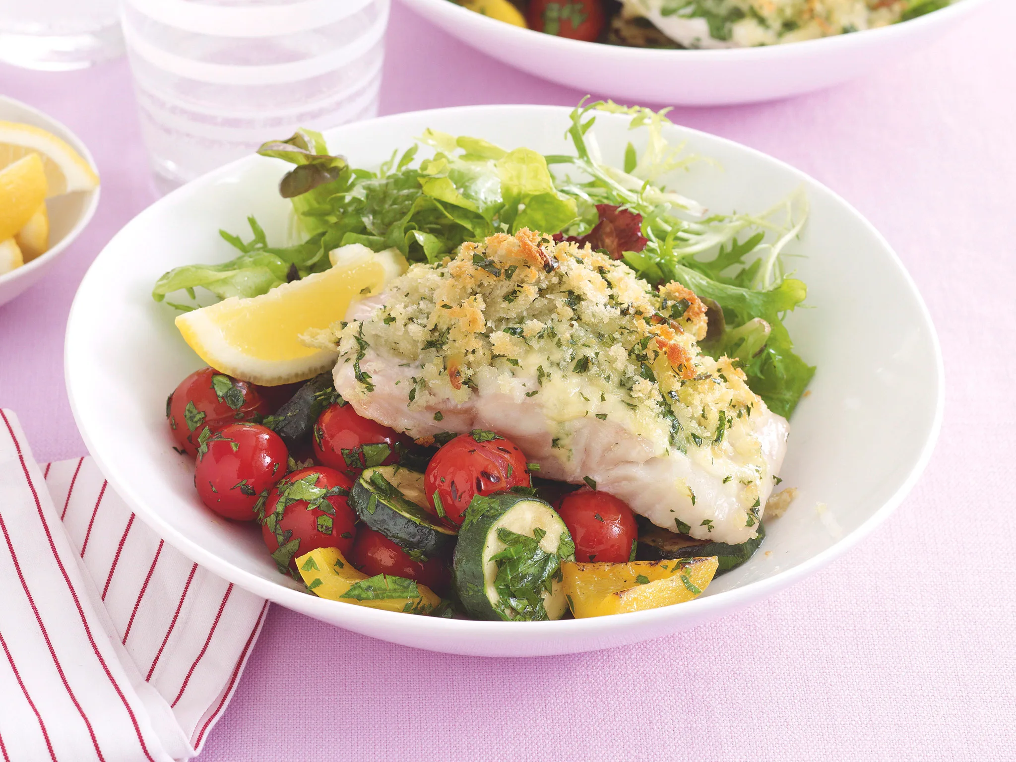 Parsley Crumbed Fish