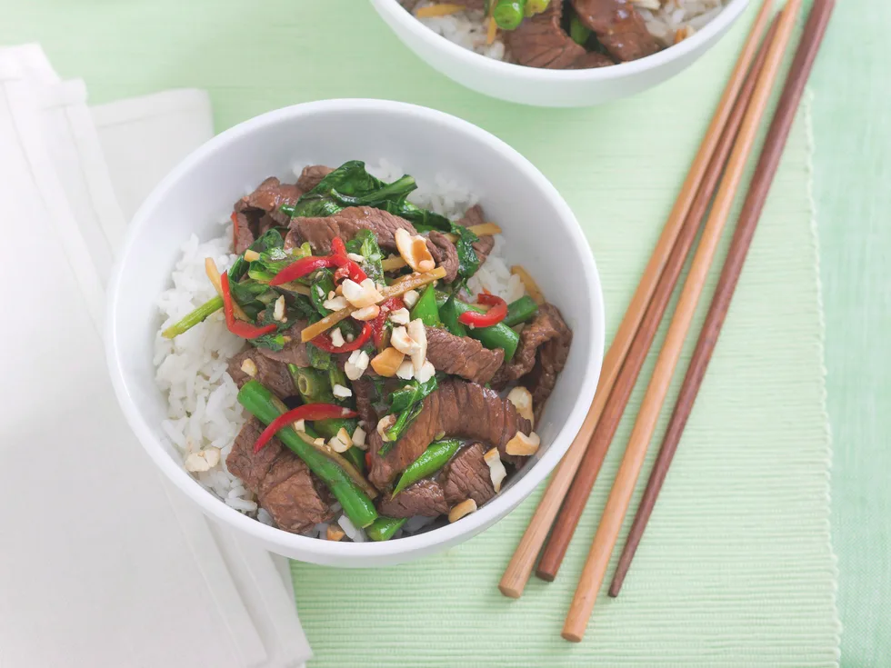Beef and Black Bean Stir-fry