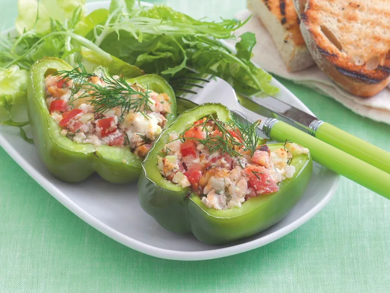 Ricotta-stuffed Capsicums