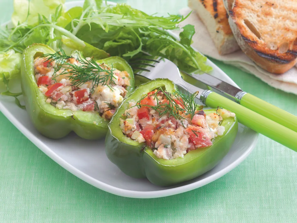Ricotta-stuffed Capsicums