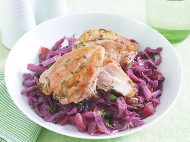 Rosemary Chicken and Cabbage