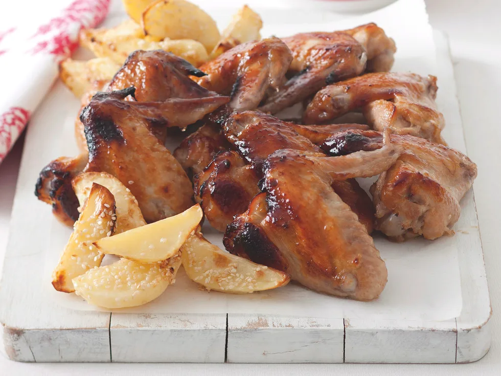 Apricot Chicken Wings