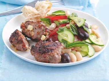 Italian Rissoles and Beans