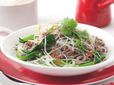 Lemongrass Beef and Noodles