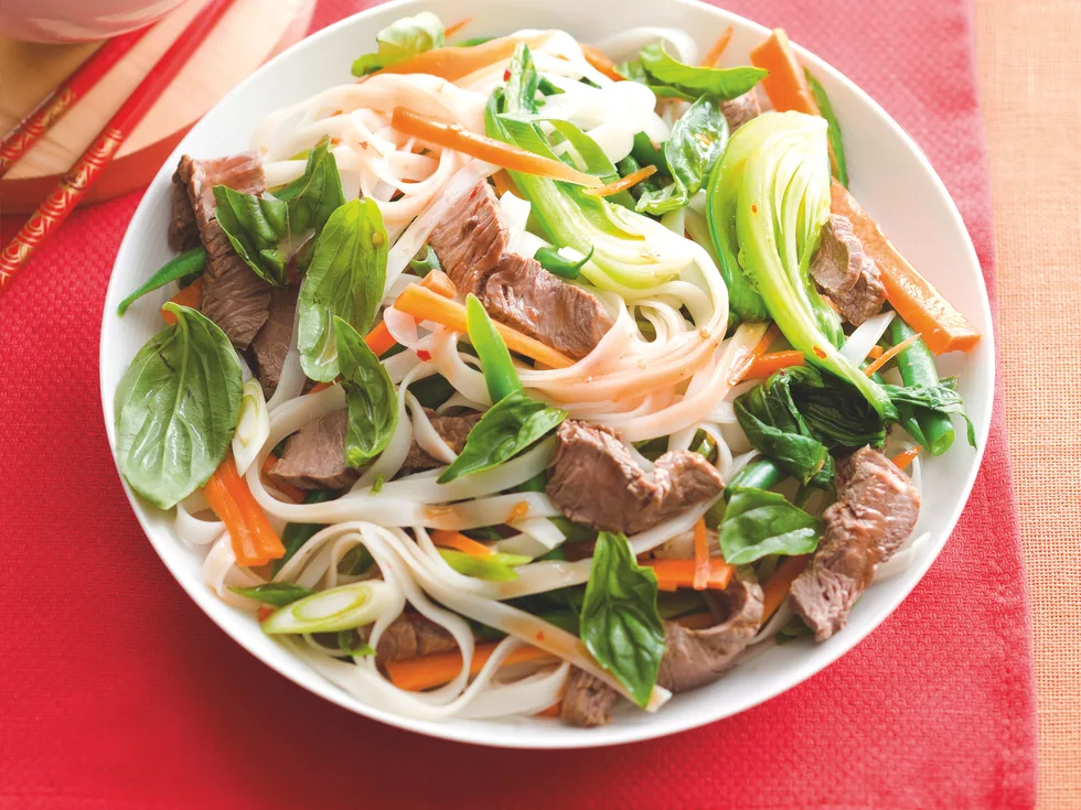 Beef and Noodle Salad