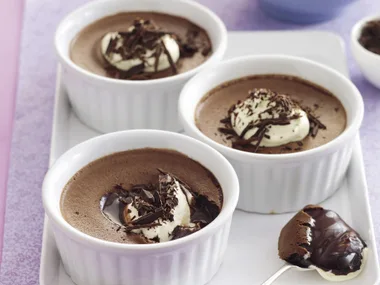 Baked Chocolate Custard Pots