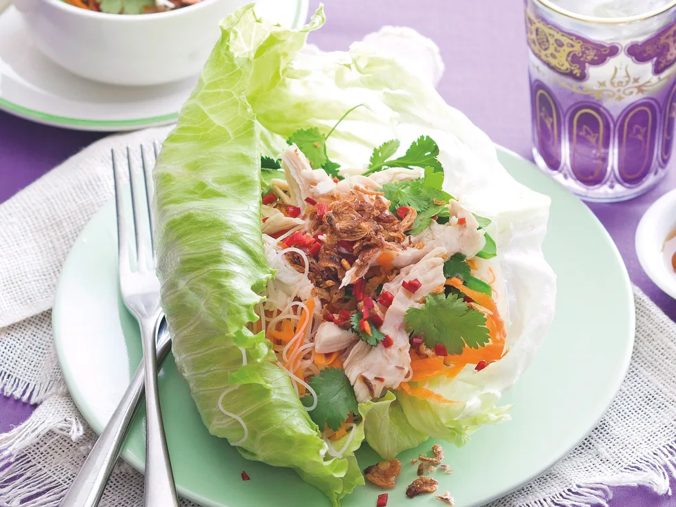 Chicken and Coriander Noodle Cups