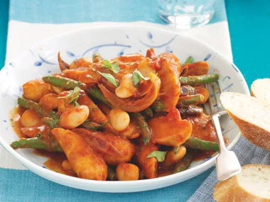 Sausage and Butter Bean Casserole