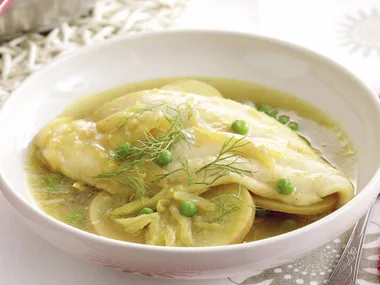 Fish, Fennel and Peas Braise