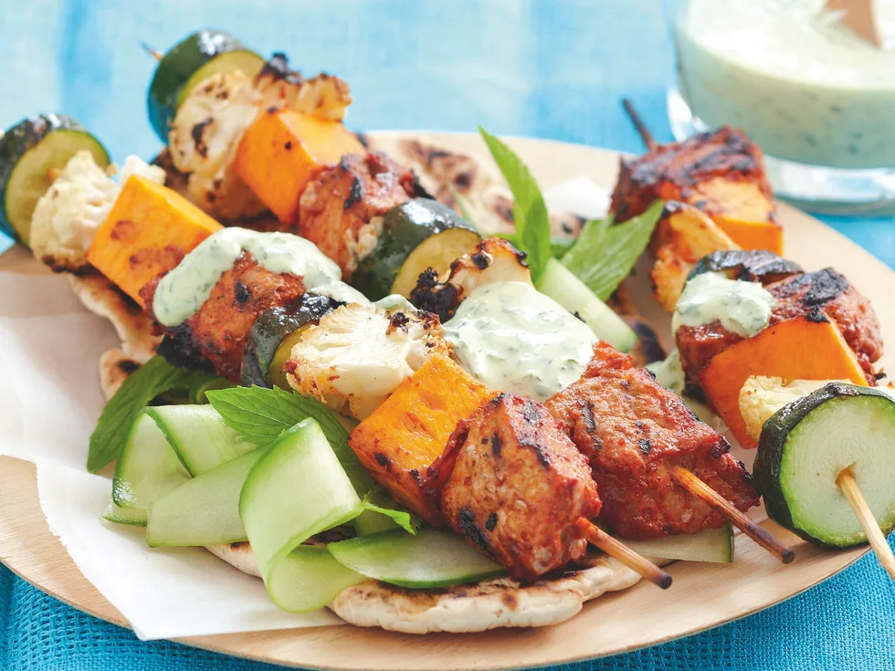 Tandoori Chicken Skewers