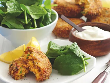 Kumara and Red Lentil Patties