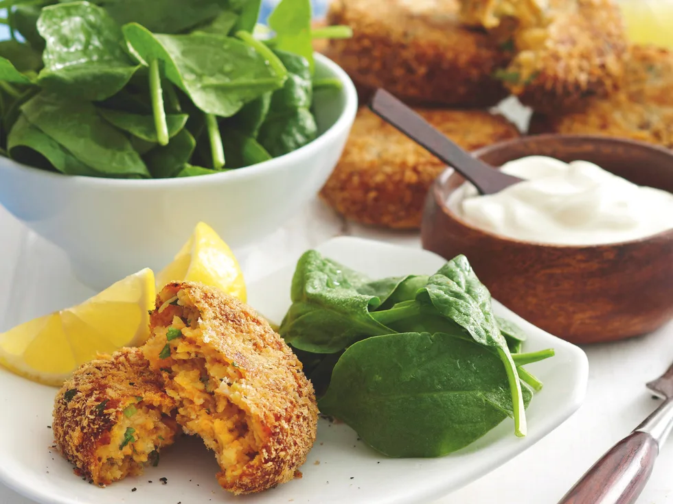 Kumara and Red Lentil Patties